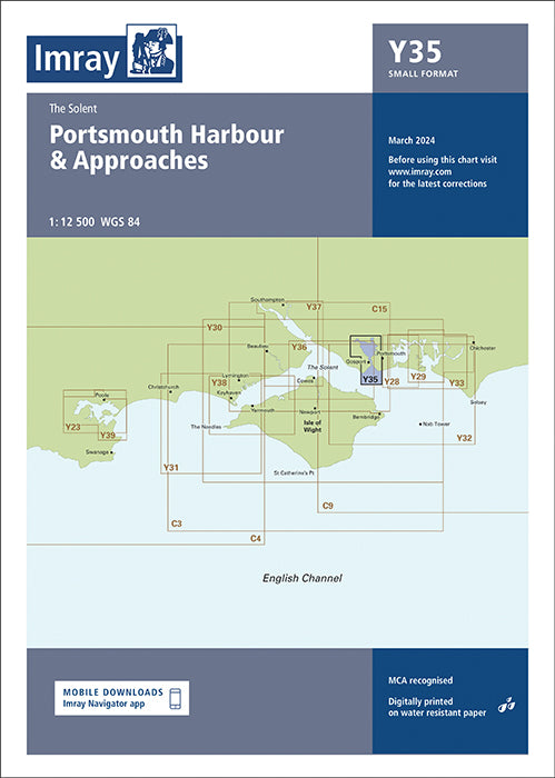 Y35 Portsmouth Harbour and Approaches (Small Format)