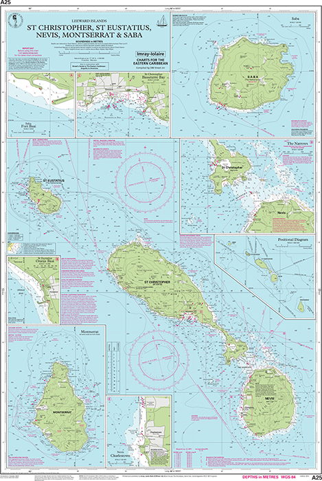 A25 St Eustatius, St Christopher, Nevis, Monserrat and Saba