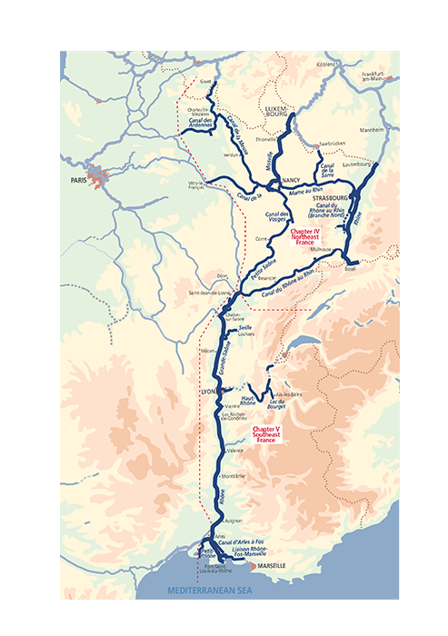 Inland Waterways of France Volume 2 Northeast and Southeast