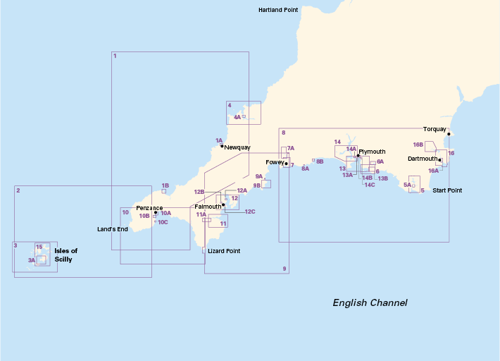 2400 The West Country Chart Pack Wiro-bound