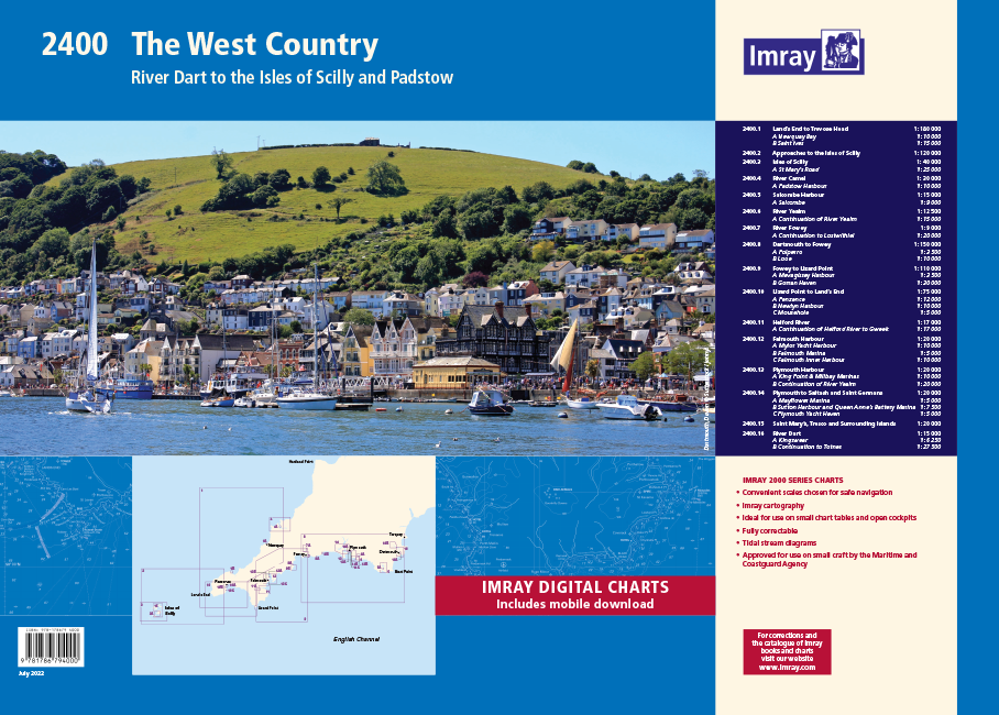 2400 The West Country Chart Pack Wiro-bound