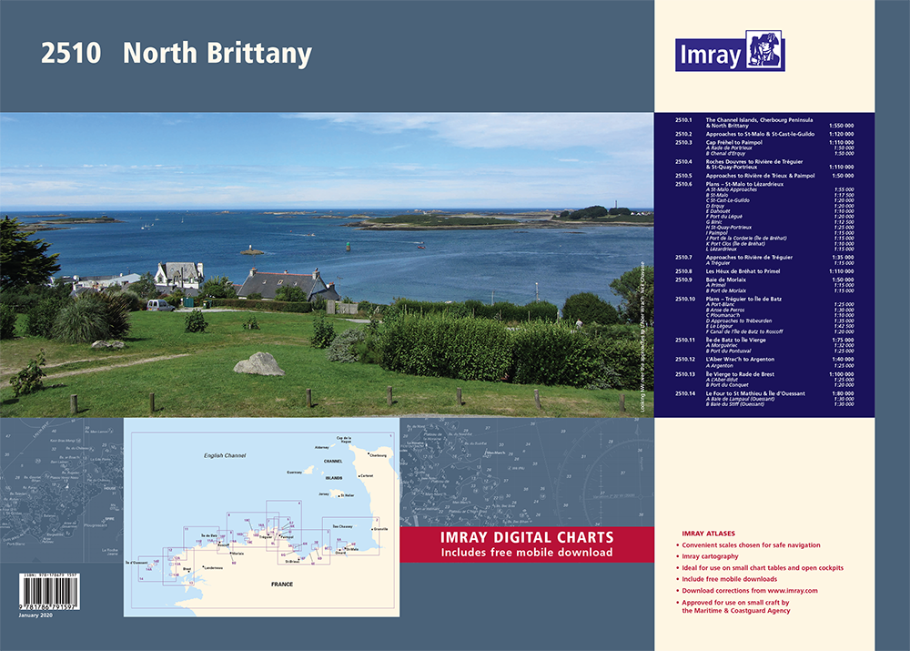 2510 North Brittany Chart Pack Wiro-bound