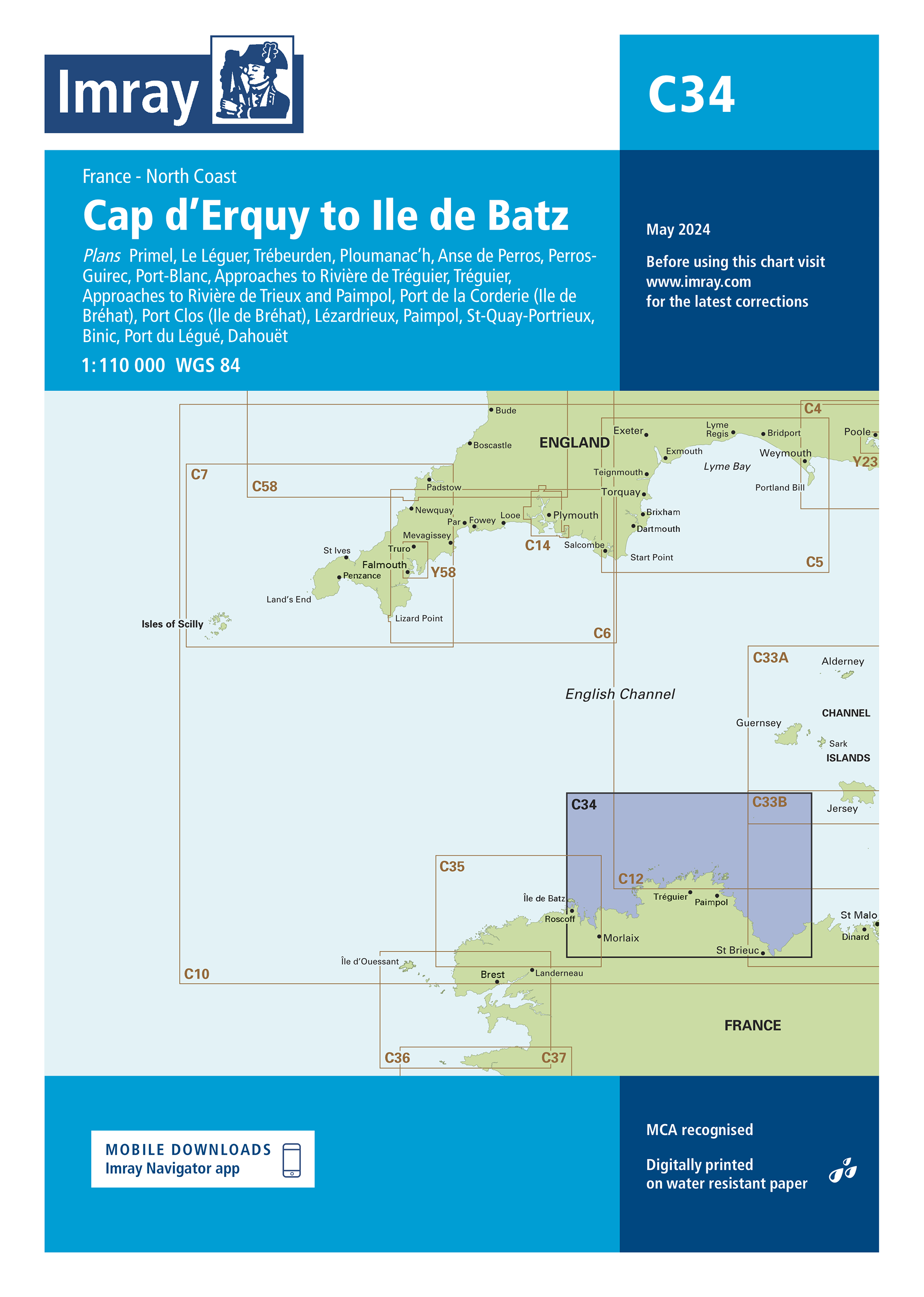 C34 Cap d'Erquy to Ile de Batz