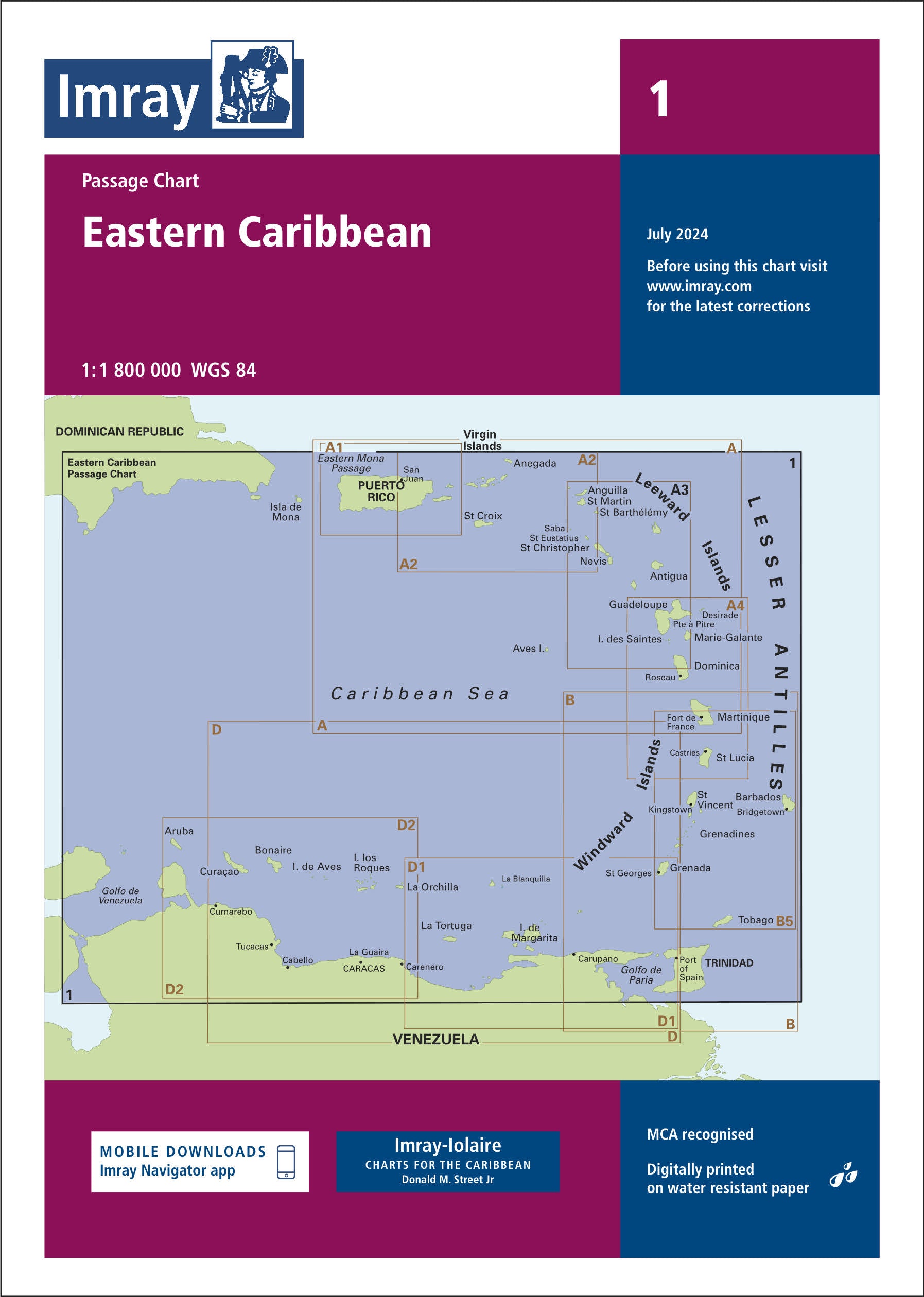 Chart 1 Eastern Caribbean