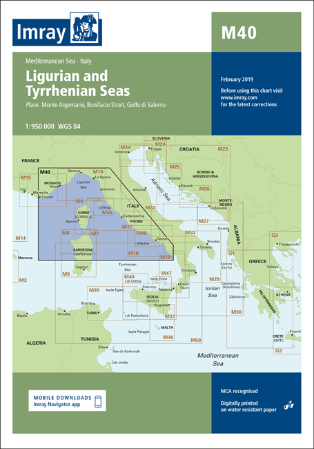 M40 Ligurian and Tyrrhenian Seas