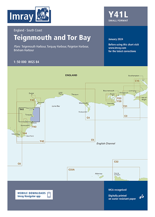 Laminated Y41 Teignmouth and Tor Bay (Small Format)