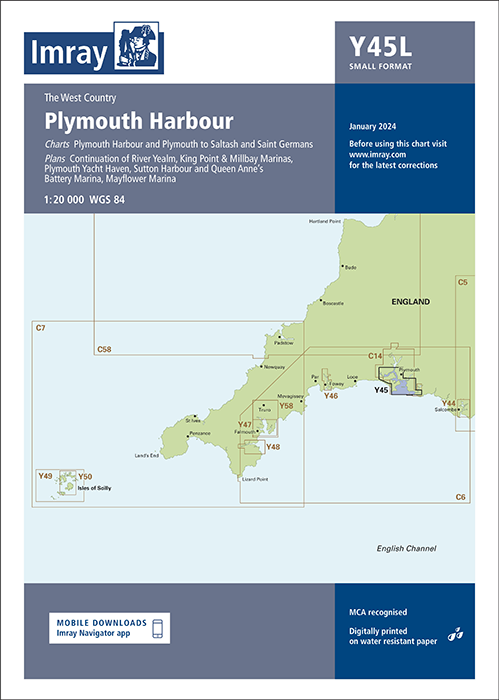 Laminated Y45 Plymouth Harbour (Small Format)