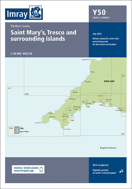 Y50 Saint Mary's, Tresco and Surrounding Islands (Small Format)