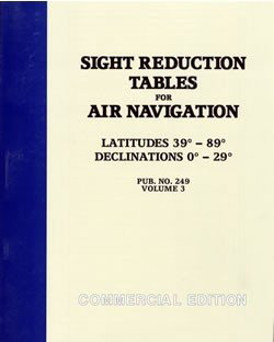 Sight Reduction Tables - Volume 3 (U.S. Version)