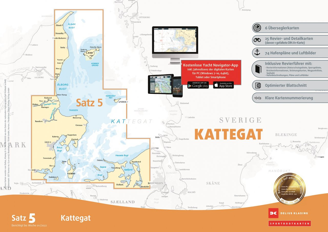 Delius Klasing Set 5 Kattegat 2022