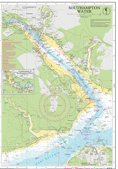 Y37 Southampton Water (Small Format)